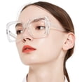 thumbnail image 1 of OCCI CHIARI Reading Glasses Oversized Reader (Transparent) with Arylic Lens, 1 of 6
