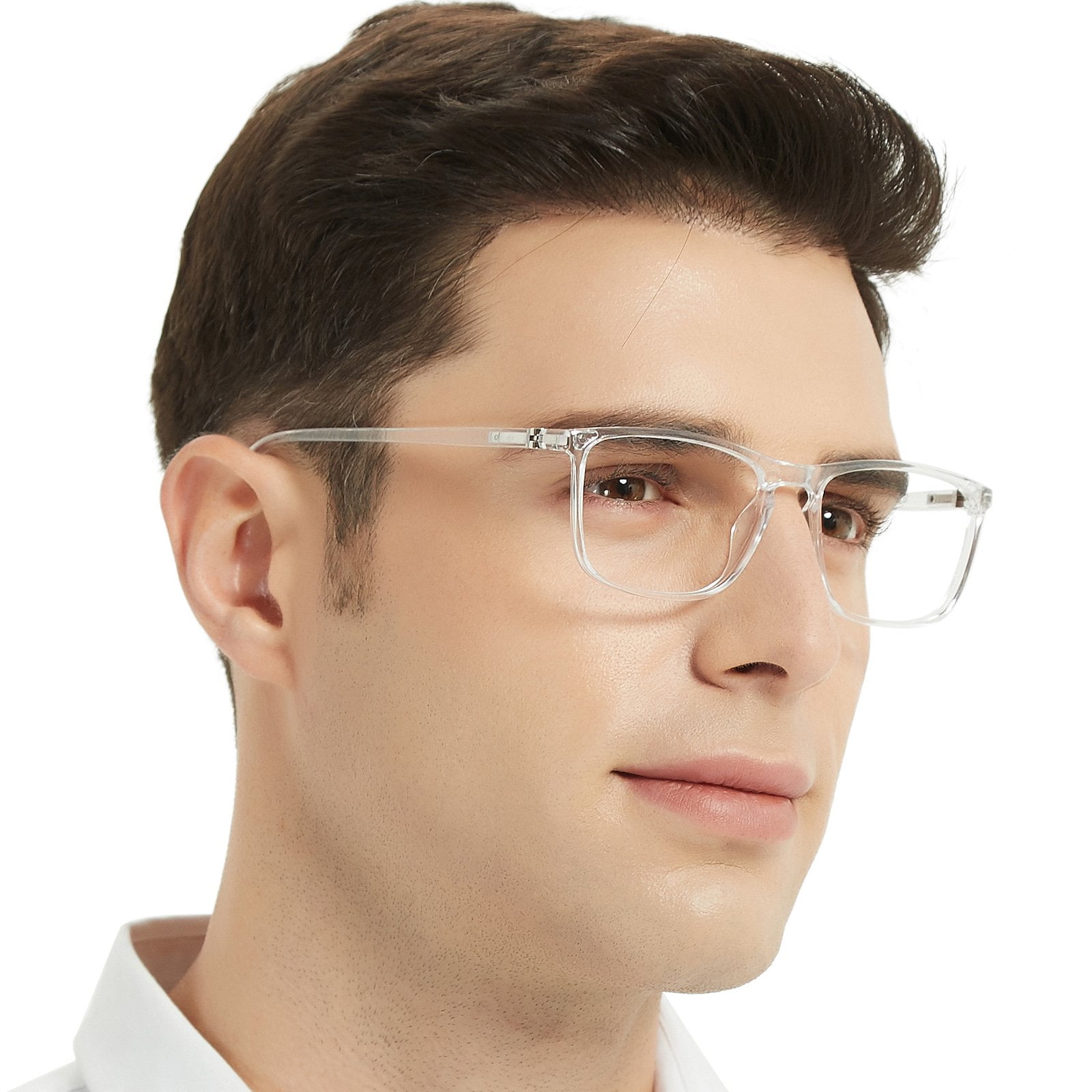 OCCI CHIARI Reading Glasses Men's Rectangle Reader Durable Spring Hinge ...