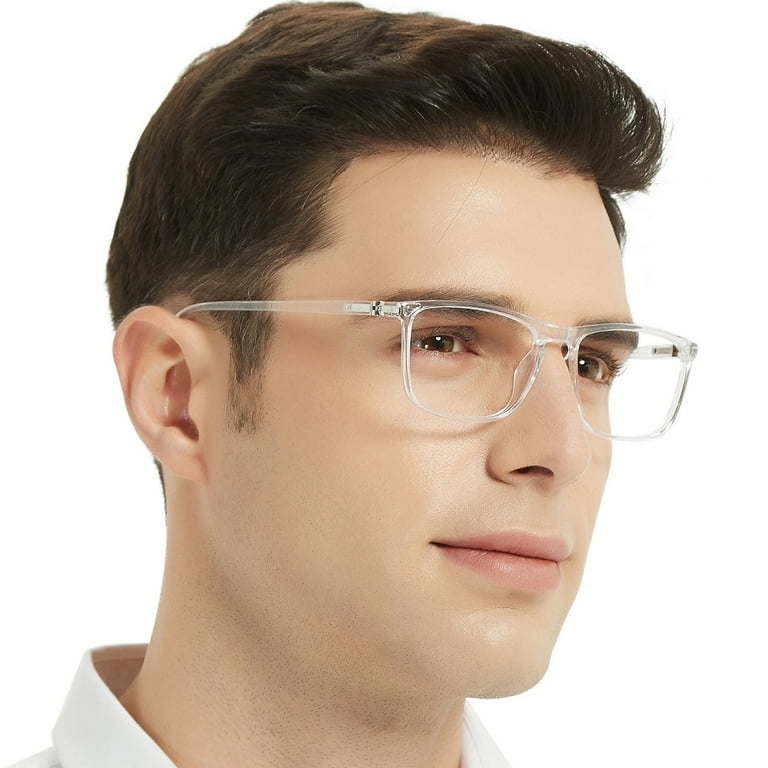 OCCI CHIARI Reading Glasses Men's Rectangle Reader Durable Spring