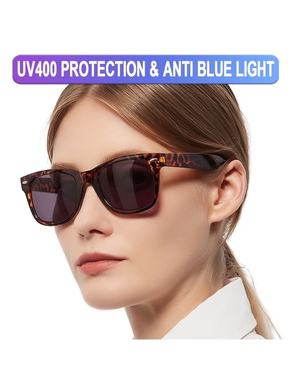 Reading Sunglasses Women UV Protection Blue Light Blocking Glasses 1.0 1.25 1.5 1.75 2.0 2.25 2.5 2.75 3.0 3.5 4.0 with Arylic Lens