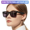 thumbnail image 1 of OCCI CHIARI Reading Sunglasses Women UV Protection Outdoor Reader Blue Light Blocking Glasses(Black, 350) with Arylic Lens,Not Bifocals, 1 of 6