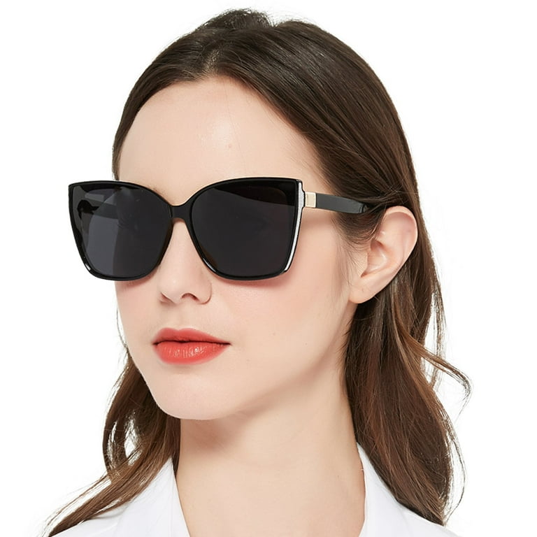 OCCI CHIARI Retro Cateyes Sunglasses for Women Vintage Polarized