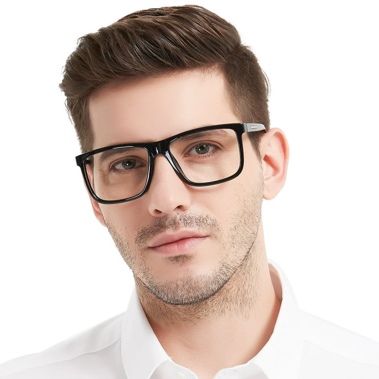 OCCI CHIARI Reading Glasses Men, Lightweight, Stylish Square Frame