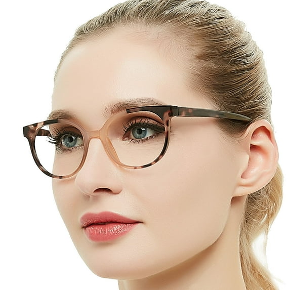 OCCI CHIARI Women Stylish Round Reading Glasses for Reader 1.0 1.25 1.5 1.75 to 6.0 (5 colors available)