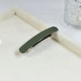 thumbnail image 1 of OCCOA 12 Colors Hair Barrettes for Women with Strong Hold, Flat French Hair Clips for Thick Medium Hair, Vintage Barrette for Daily Styling, Green, 1 of 4
