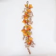 thumbnail image 1 of OCCOA 39.37in Maple Leaf Pumpkin Rattan Halloween Thanksgiving Door Hanging Garland Courtyard Wall Desktop Decoration Fall Harvest Home Decor, A, 1 of 6