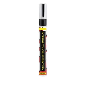 OCCOA Black Car Interior Touch Up Paint Pen 20ml, Fast Drying ABS Scratch Repair for Buttons Dashboard, Steering Wheel Color Restorer, Multicolor