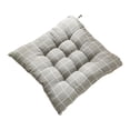 thumbnail image 1 of OCCOA Chair Cushions for Indoor Dining Kitchen Chairs, Tufted Seat Cushions with Ties for Chairs, Soft Foldable Comfort Cushion, A, 1 of 6