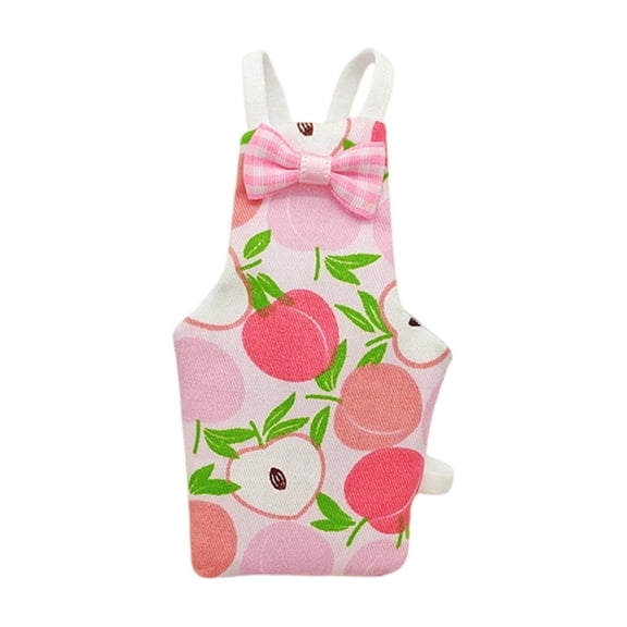 OCCOA Conure Flight Suit Bird Diaper with Poop Pocket for Budgie Cockatiel Peachface Parakeet Outdoor Clothes, Pink