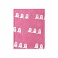 thumbnail image 1 of OCCOA Ghost Blanket Pinky Halloween Throw Blanket 39x29in Cute Ghost Pattern Soft Cozy for Bedroom Sofa Couch Bed Fall Festival Home Decoration Gift, D, 1 of 6