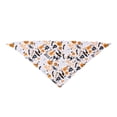thumbnail image 1 of OCCOA Halloween Dog Bandana Pet Triangular Bib Scarf, Soft Adjustable Neck Kerchief for Small Medium Large Dogs, Party Outfit Accessory Costume, White, 1 of 6