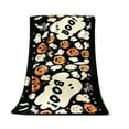 thumbnail image 1 of OCCOA Halloween Flannel Throw Blanket Festive Printed Decorative Blanket for Sofa Couch Bed Versatile Home Decoration for Bedroom Living Room Holiday Decor Gift, A, 1 of 6