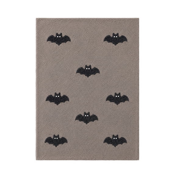 OCCOA Halloween Front Door Mat 16x24in Indoor Outdoor, Spooky Entryway Rug Welcome Floor Mat, Non-Slip Porch Patio Home Decor, C