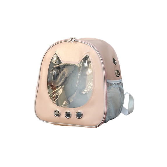 OCCOA Handheld Backpack 2 In 1 Cats Carrier Foldable, Pet Sling Carrier for Small Dogs Cats, Outdoor Hiking Vet Visits Travel Bag, White