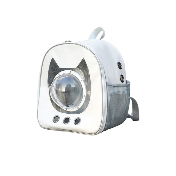 OCCOA Handheld Backpack 2 In 1 Cats Carrier Foldable, Pet Sling Carrier for Small Dogs Cats, Outdoor Hiking Vet Visits Travel Bag, White