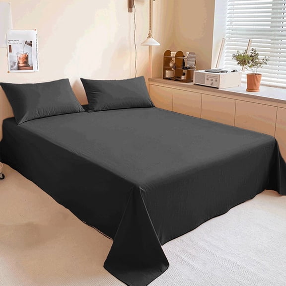 OCCOA King Sheets Set Iconic Collection Bedding - Hotel Luxury, Extra Soft, Cooling Bed Sheets - Wrinkle, Fade, Stain Resistant ,Dark Gray