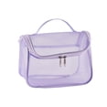 thumbnail image 1 of OCCOA Large Capacity Travel Makeup Bag Portable Cosmetic Storage Organizer Waterproof Toiletry Bag Multifunctional Travel Accessories Pouch for Women, Purple, 1 of 6