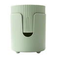 thumbnail image 1 of OCCOA Self Watering Plastic Flower Pot with Breathable Drainage for Indoor Plants, 5x6 Inch Thickened Home Desktop Planter with Automatic Absorption, Green, 1 of 6
