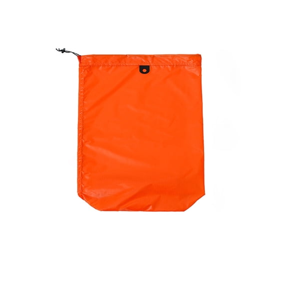 OCCOA Waterproof Shoe Storage Bags Portable Travel Shoe Organizer for Suitcase Luggage Shoe Sack for Slippers Sandals Gym Shoes Travel Accessories, Orange