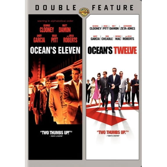 OCEAN'S TWELVE/OCEAN'S ELEVEN - 2 PACK DVD DBFE