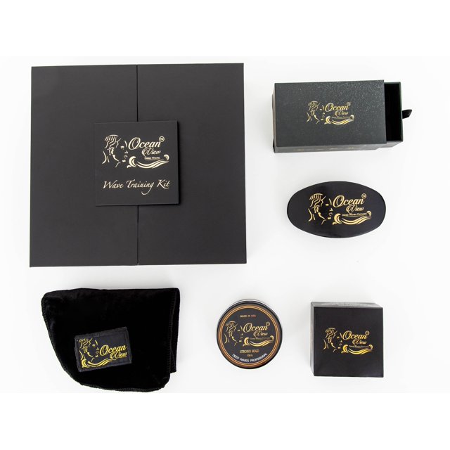 OCEAN VIEW DEEP WAVES POMADE Wave Kit for 360 Wave Training and Wave
