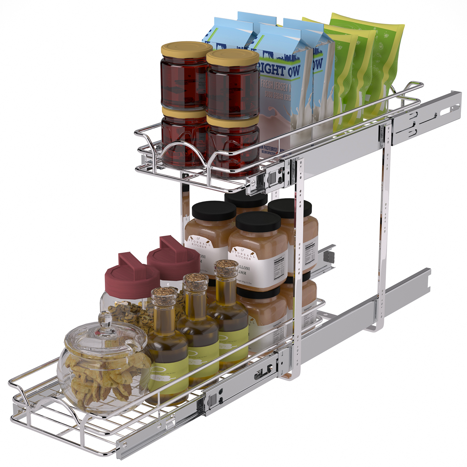 iDesign Linus Deep Storage Bins, 6piece Set