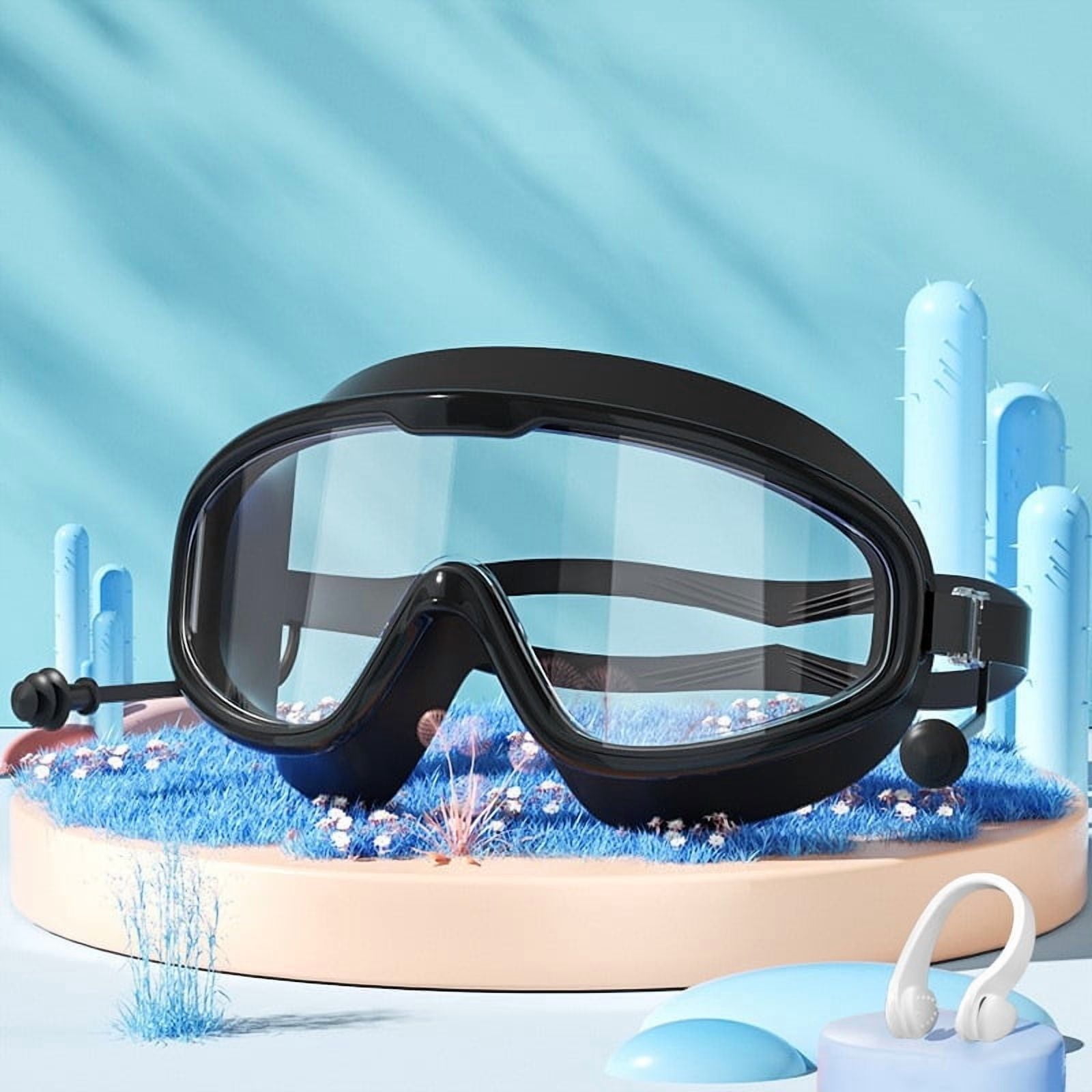 OCHAPA Anti-Fog Swimming Goggles - Waterproof & UV Protection, Crystal ...