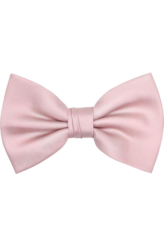 Mens Pre-tied Solid Bowtie Adjustable Formal Tuxedo Bow Tie for Wedding Party