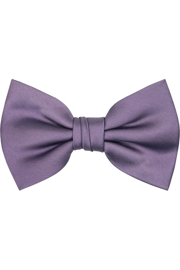 Mens Pre-tied Solid Bowtie Adjustable Formal Tuxedo Bow Tie for Wedding Party