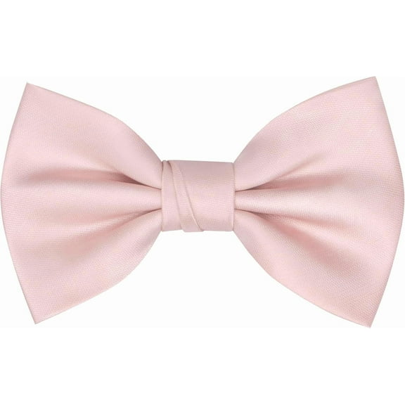 OCIA Mens Pre-tied Solid Bowtie Adjustable Formal Tuxedo Bow Tie for Wedding Party