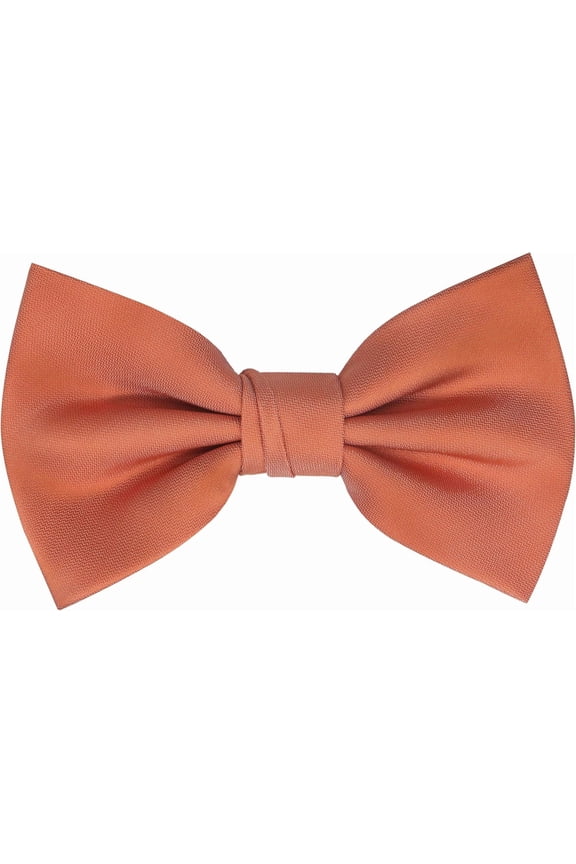 Mens Pre-tied Solid Bowtie Adjustable Formal Tuxedo Bow Tie for Wedding Party