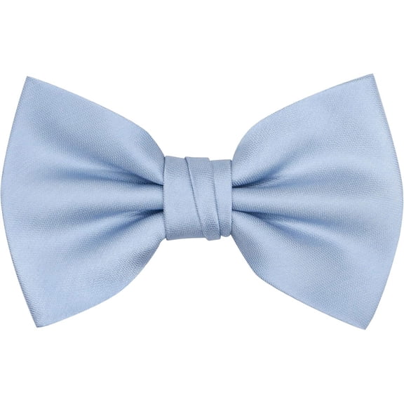 OCIA Mens Pre-tied Solid Bowtie Adjustable Formal Tuxedo Bow Tie for Wedding Party