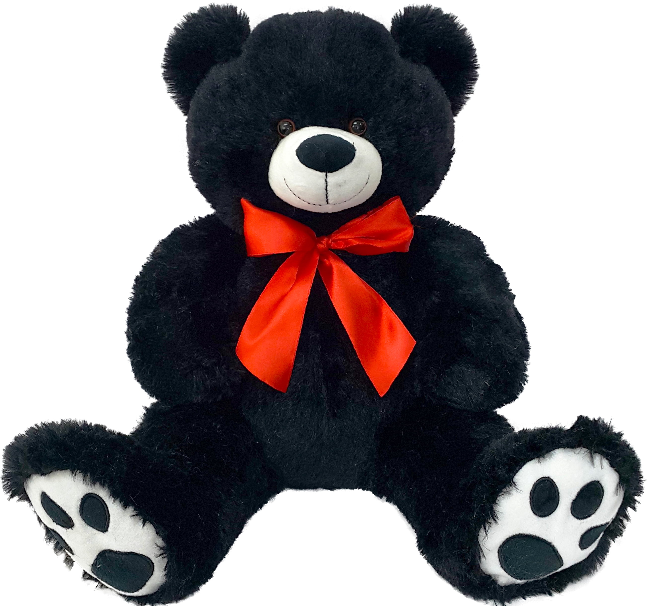 Big stuffed black bear sale