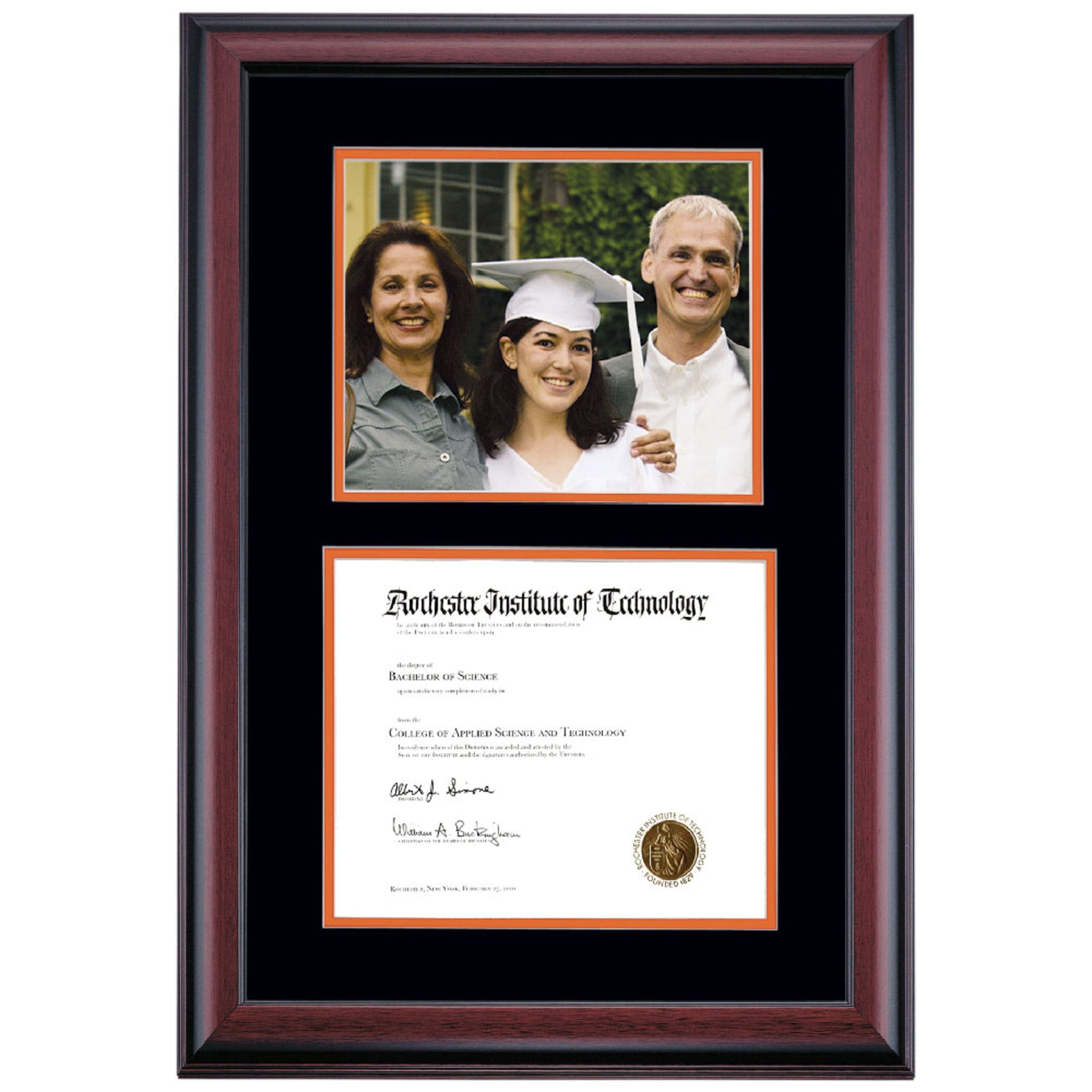 OCM Diploma and Photo Frame for Rochester Institute of Technology RIT