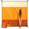 thumbnail image 1 of Ocoopa 10'x9' Beach Blanket for 10 Adults - Waterproof, Sandproof, Quick Drying with Carry Bag - Ideal for Travel, 1 of 7