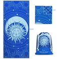 thumbnail image 1 of OCOOPA Diveblues Microfiber Beach Towels,Fast-Dry Sand Free Oversized Beach Towel,71" x 32", 1 of 7