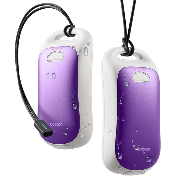 OCOOPA Hand Warmers Rechargeable 2 Pack, Magnetic Electric Hand Warmer,IP45 Water Resistant,UL Certified Tech Gift for Women Men Raynauds