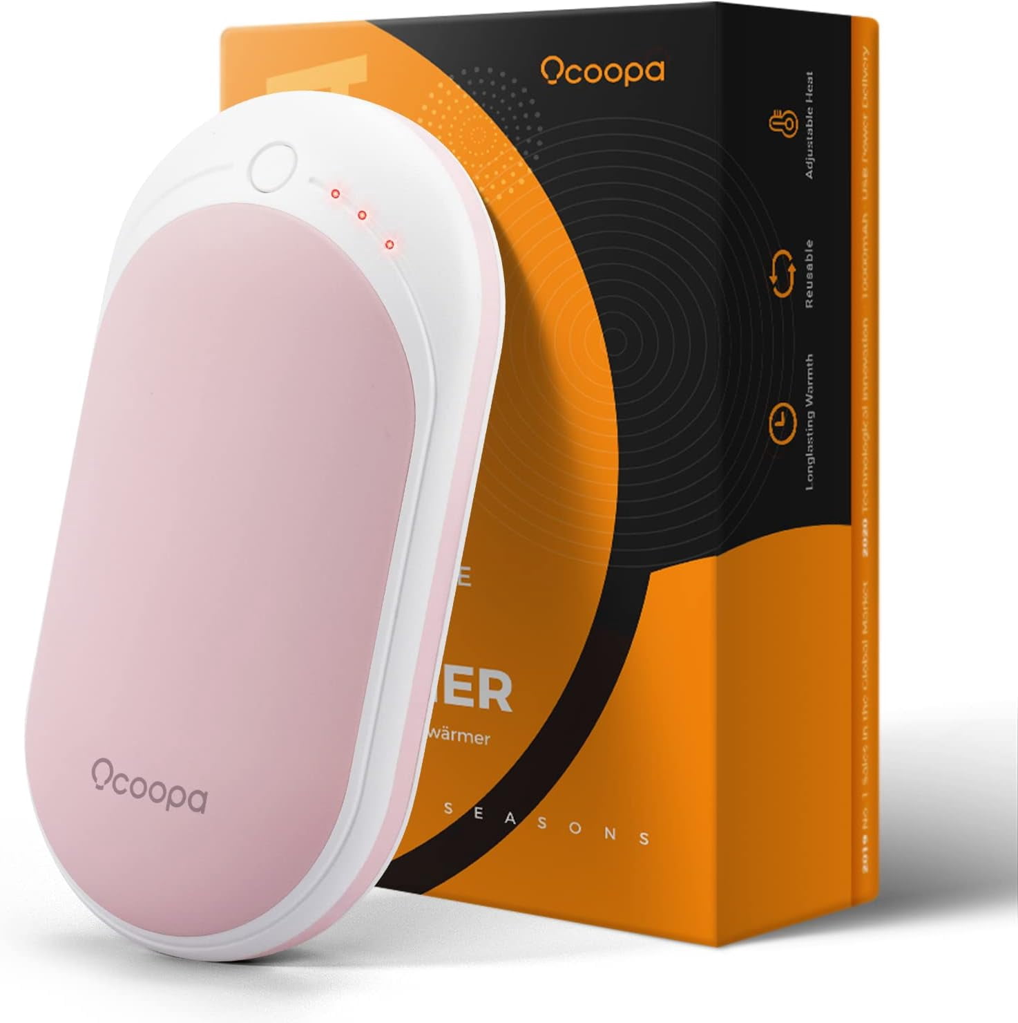 OCOOPA Hand Warmers Rechargeable, 5200mAh Electric Portable Pocket Heater,  Best Gifts for Women Mens,Raynauds, Hunting, Golf, Camping - Walmart.com