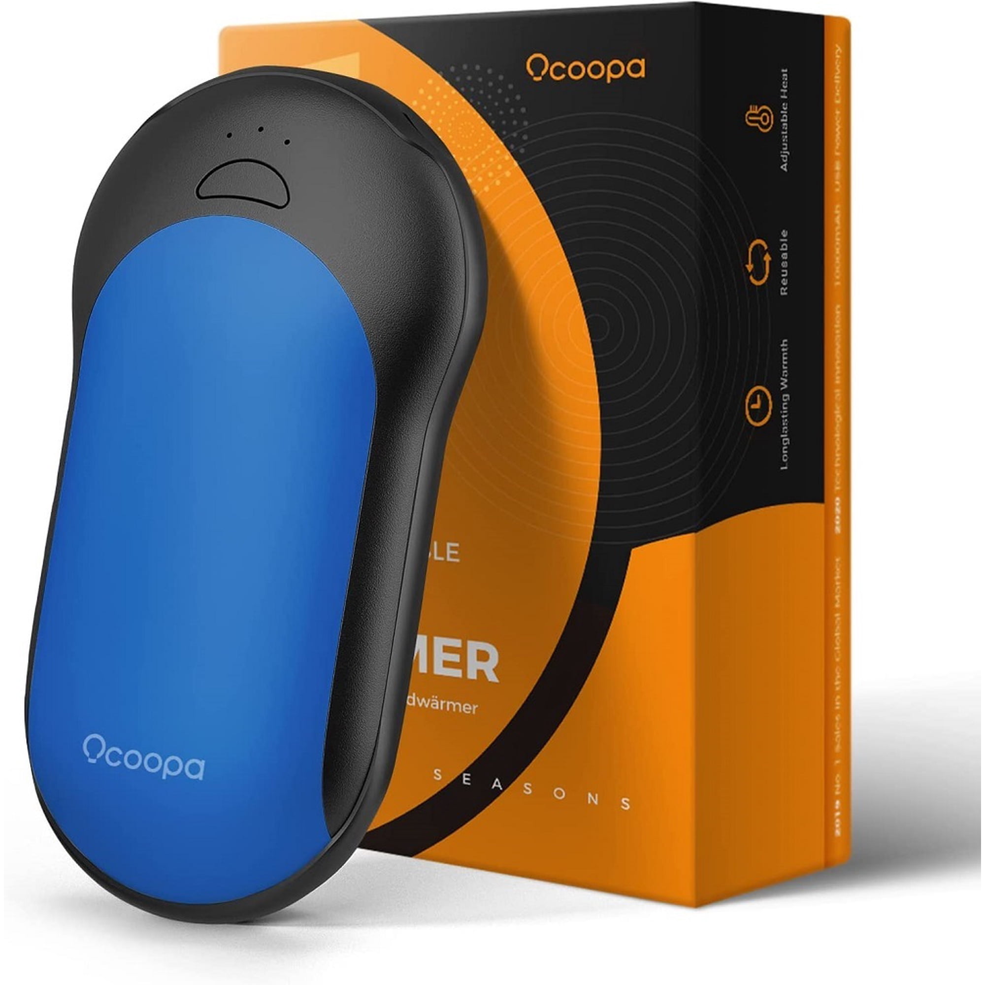 OCOOPA Rechargeable Hand Warmers 10000mAH Portable Electric Hand Heater  Power Bank Lasting 15 Hours Great Gifts for Football, Raynauds, Camping,  Women Mens - Walmart.com