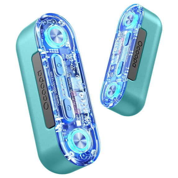 OCOOPA Magnetic Rechargeable Hand Warmers 2 Pack, 18W Fast Charging, 10000mAh Electronic Portable Pocket Heater, Seven-Color RGB Lights, Gaming Gear Tech Savvy Women