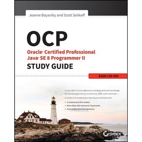 Ocp: Oracle Certified Professional Java Se 8 Programmer II Study Guide: Exam 1z0-809, (Paperback)