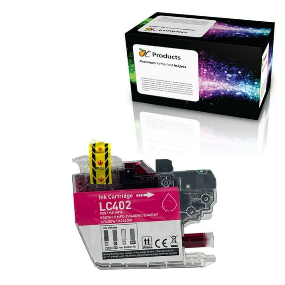 Compatible Ink Cartridge for Brother LC402 Magenta for MFC-J5340DW MFC-J6540DW MFC-J6740DW MFC-J6940DW