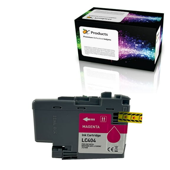 OCProducts Compatible Ink Cartridge Replacement for Brother LC404 Magenta for DCP-J1200 MFC-J1205W MFC-J1215W