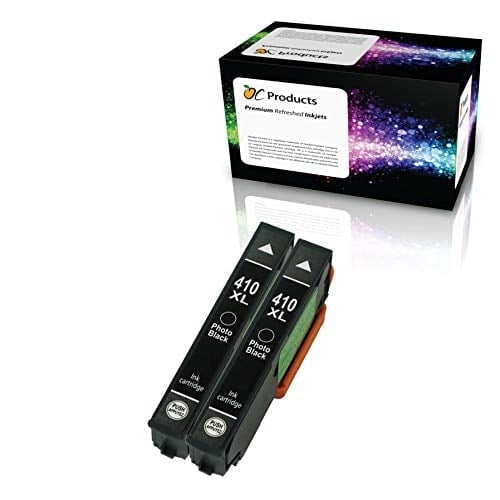 OCProducts Compatible Ink Cartridge Replacement for Epson 410 410XL Photo Black for Expression XP-630 XP-830 XP-530 XP-635 XP-640 Printers (2 Pack)