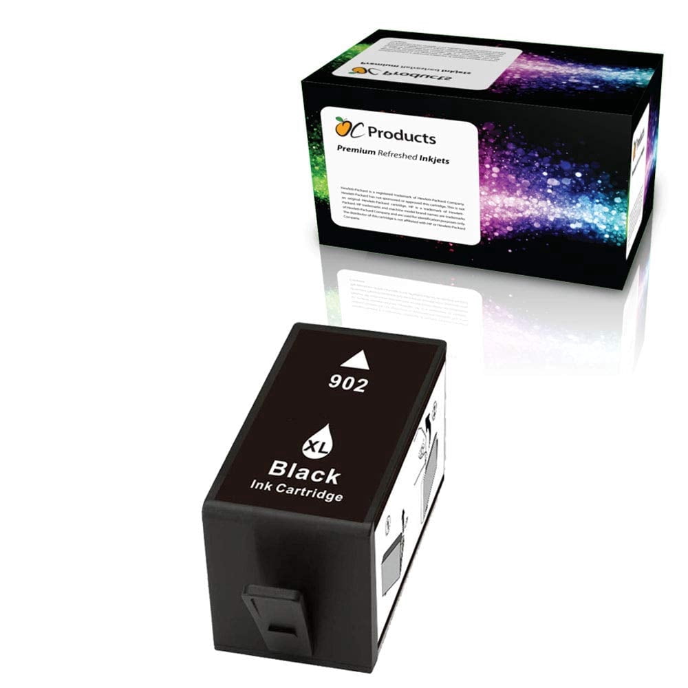 OCProducts Compatible Ink Cartridge OCHP902XLB Black for OfficeJet 6950 ...