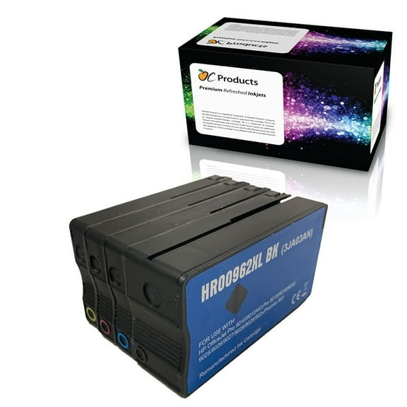 Compatible Ink Cartridge OCHP962XL4PK OfficeJet Pro 9010 9012 9013 9014 9015 9016 9018 9019 9020 9022 9023 9025 9026 9028