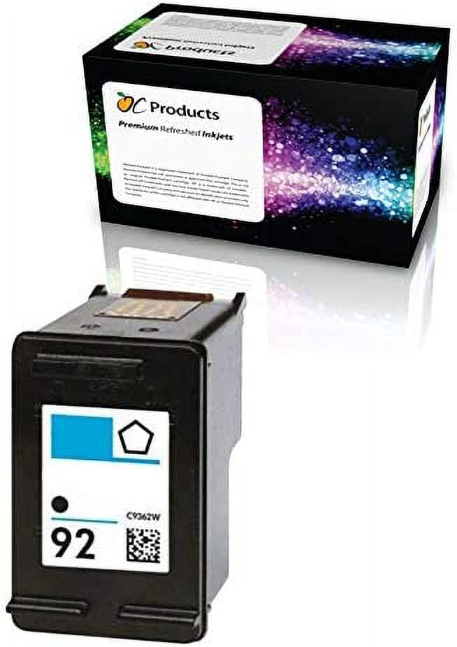 OCProducts Refilled Ink Cartridge Replacement for HP 92 for PSC 1510