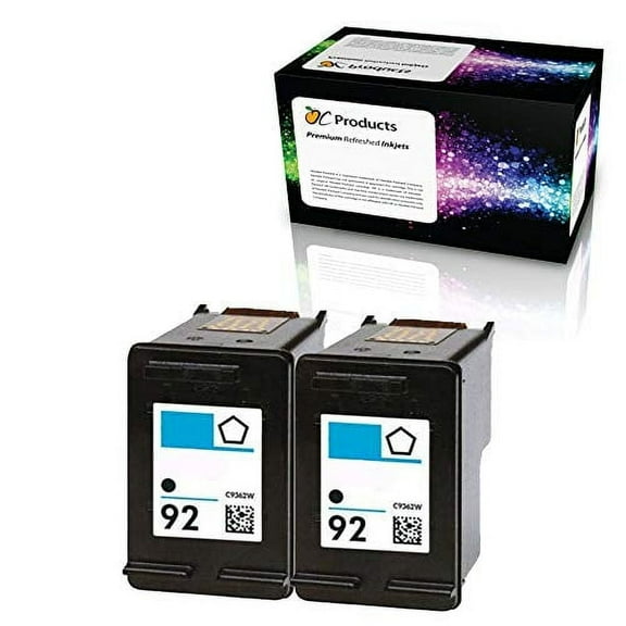 Compatible Ink Cartridge OCHP922PK for PSC 1510 PhotoSmart C3180 C4180 C3100 Deskjet 5440 D4160 Printers (2 Black)
