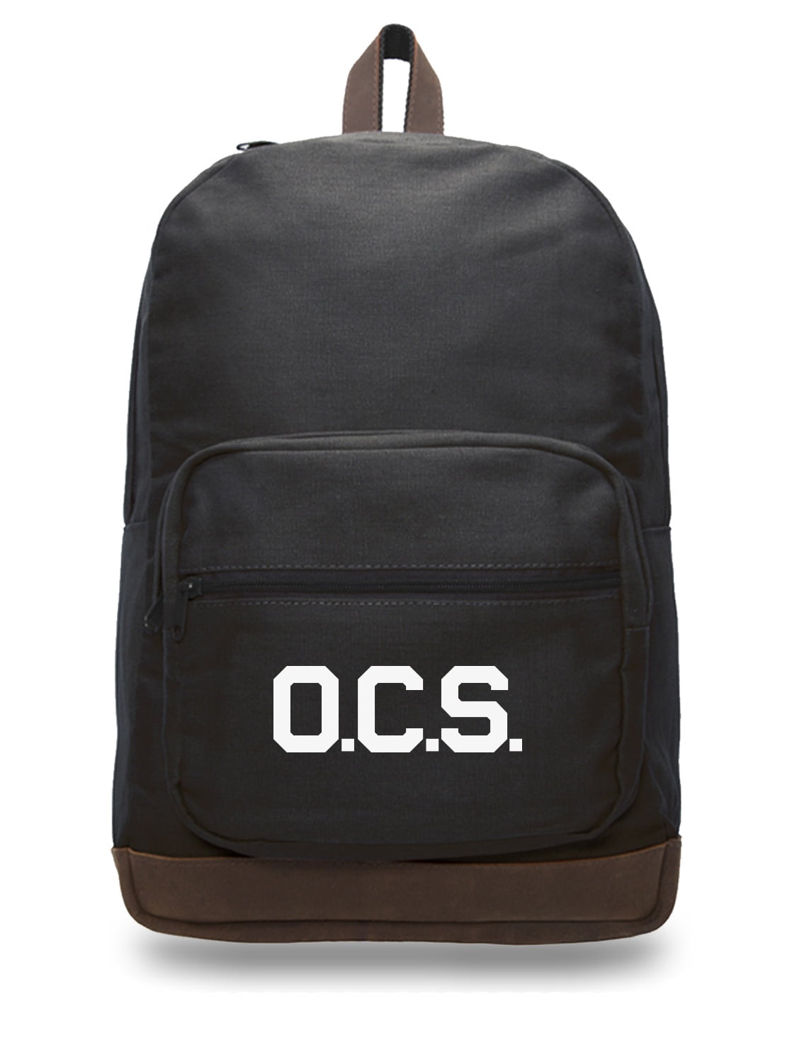 OCS Letters Officer Branch of Service Backpack with Leather Accents ...