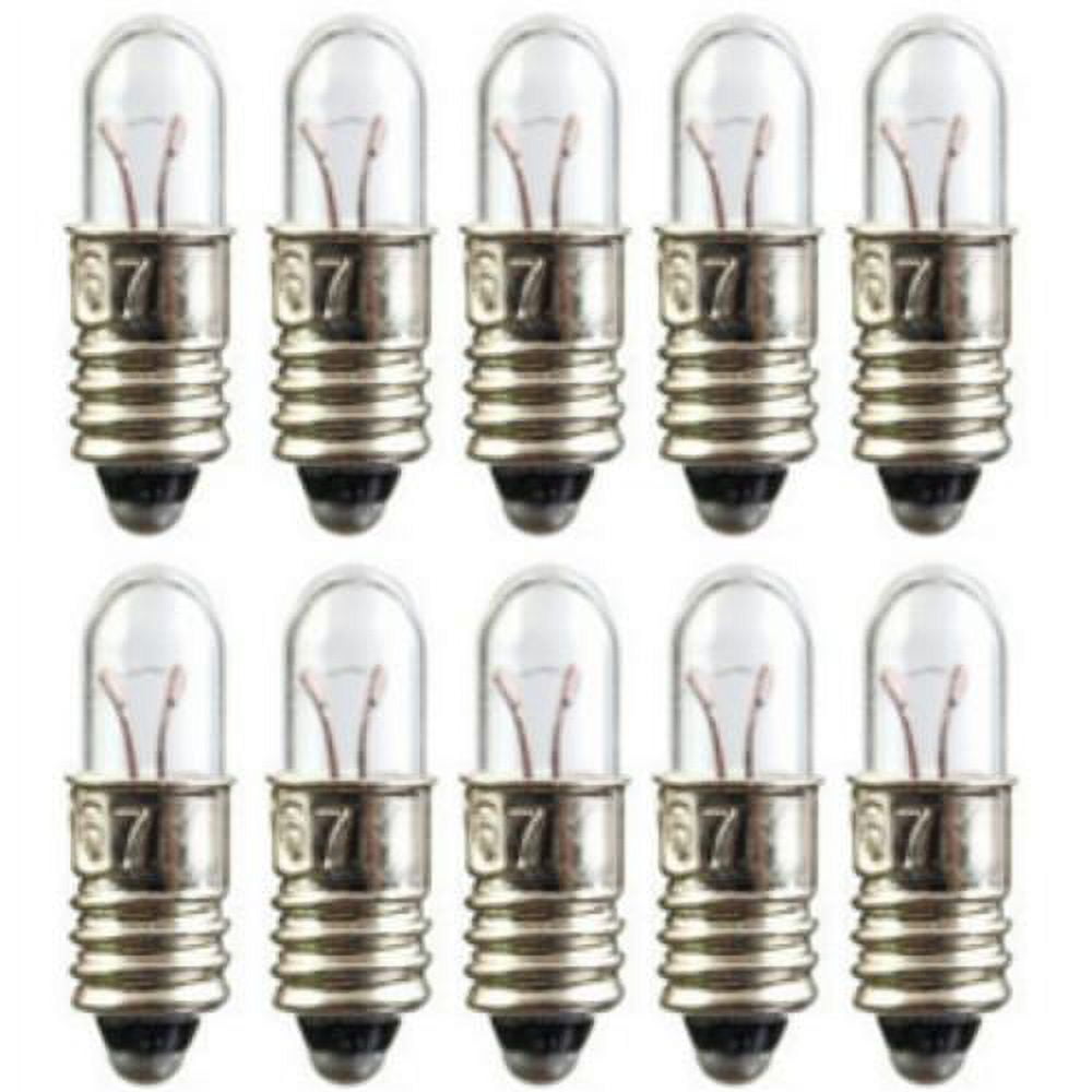 OCSParts 342 Miniature Light Bulb, 6 Volts, 0.04 Amps Pack of 10